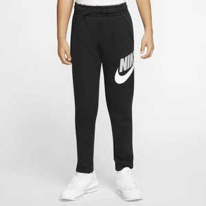 Nike Pantaloni Felpati Ragazzi Club Nero Pantaloni da Jogger in Pile per Bambini XS 2714 - Foto 1 di 1
