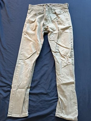 Mens Olive Calvin Klein Jeans 33x32 - Image 1 of 4