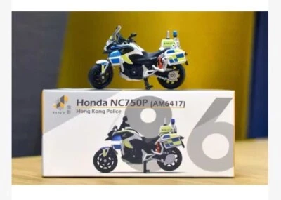 TINY ATC43197 1/43 Honda NC750P Police Motorcycle Diecast Model - Image 1 of 4