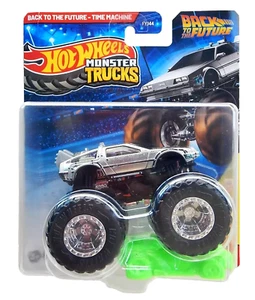 Hot Wheels DeLorean Back To The Future Time Machine Monster Truck 1/64 Diecast - Picture 1 of 3