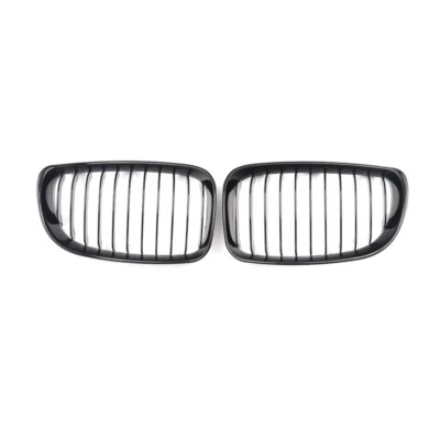 Gloss Black Front Grill Grille For BMW E81 E82 E87 120i 125i 128i 135i 2008-2011 - Image 1 of 4