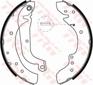 TRW Rear Brake Shoes for Fiat Ducato 8144.67 2.5 Litre March 1989 to March 1994