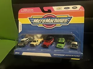 Micro Machines Pack 5-Car - #25 Outdoor Adventure (Serie 7) MMW0469 - NUOVO - Foto 1 di 3