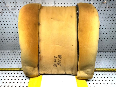 Fabricante de equipos originales Mercedes 73-80 W116 450SEL asiento delantero R o L interior pelo de caballo 1 almohadilla Foto 1 de 4