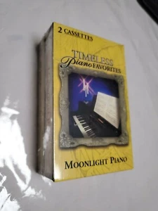 Timeless Piano Favorites Moonlight Piano (2 Cassettes, 1998) Brand New, Sealed - Picture 1 of 4