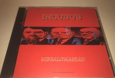 Incubus hit single CD Megalomaniac Radio Edit Brandon Boyd DJ Kilmore Einziger Foto 1 de 3