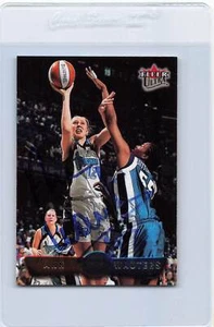 2002 Fleer Ultra WNBA #54 All Wauters Rockers Signed Auto *J9314 - Picture 1 of 2