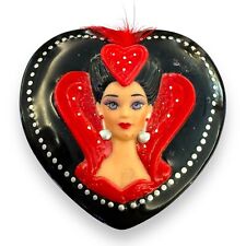 Bob Mackie Queen of Hearts Barbie Trinket Box