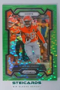L’JARIUS SNEED Green Pulsar • #146 • 2023 Panini Prizm • CHIEFS - Picture 1 of 2
