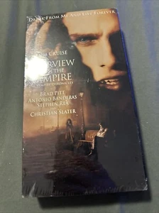 Interview with the Vampire VHS 1995 Warner Bros Tom Cruise Brad Pitt - Picture 1 of 2