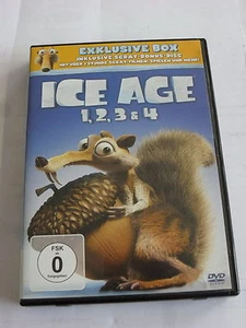 Ice Age 1 + 2 + 3 + 4 - Exklusive Box + Scrat Bonus Disc - DVD - Imagen 1 de 1