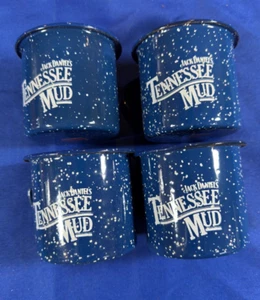 vitg. Juego de 4 tazas esmaltadas "Jack Daniels, Tennessee Mud", con receta, sin usar. - Imagen 1 de 3