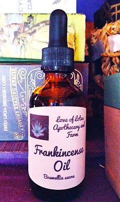 Aceite infundido de incienso - orgánico - 1 oz Foto 1 de 4