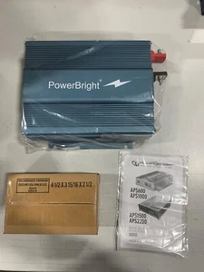 PowerBright 300 Watt Pure Sine Wave Power Inverter, DC 12 V to 120V AC Car In... - Picture 1 of 4