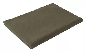 Olive Drab Outdoor Survival Wool Blanket Emergency Cover for Camping and Hiking - Picture 1 of 1