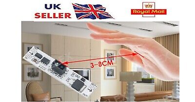 5-24V DC Hand Sweep Wave Detector Distance Sensor LED Light Switch Module UK*    • 3.95£