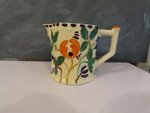 Vintage John Maddocks & Son's Royal Ivory Hand Painted Sunset Ware Jug. - Picture 1 of 7