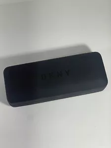 DKNY Sunglasses /Eyeglasses Leather Hard Case - Picture 1 of 4