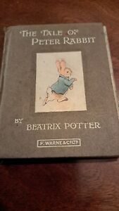 The Tale Of Peter Rabbit Beatrix Potter Very Early Edition Poor Condition