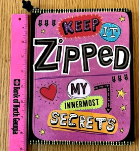 ACTIVITY BOOKS KEEP IT ZIPPED! By Thomas Nelson - Hardcover Excellent Condition - Picture 1 of 3