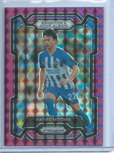 Kaoru Mitoma Purple Mosiac /140 2023-24 Panini Premier League Prizm - Picture 1 of 2