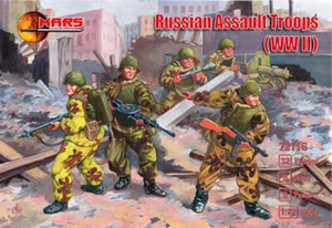 Mars 72116 1:72 WWII Russian Assault Troops - Picture 1 of 1
