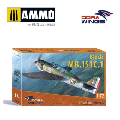 DORAW72026 1/72 Bloch MB.151C.1 - Immagine 1 di 2