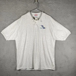 Polo de golf vintage años 90 para hombre talla XL logotipo de ballena de Maui Jerzees stock muerto - Imagen 1 de 11