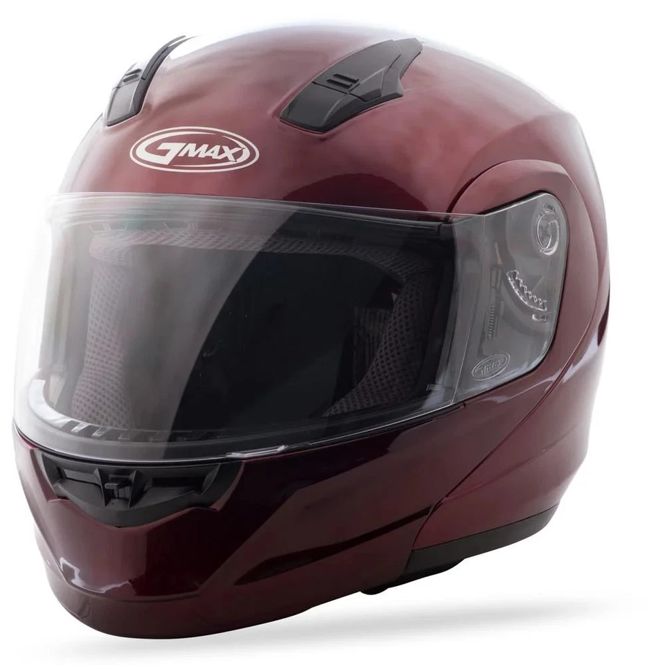 GMAX MD-04 Helmet - Size: Medium - Color: Wine Red - G104105 - Image 1 of 1