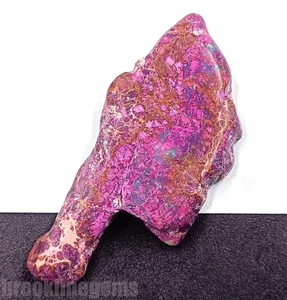 EGL Certified 47.5 Carat Natural Purple Turquoise Rough Slab from Arizona 5NSD - Picture 1 of 7