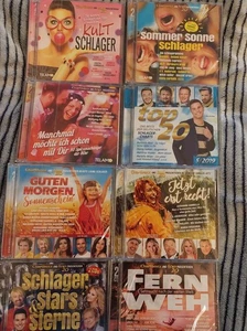 8 Schlager-Chartboxx Doppelcds,NEU Originalverpackt 2019/-21/-22/2023 - Bild 1 von 9