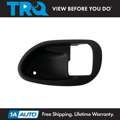 TRQ Interior Door Handle Bezel For 2002-2017 Mitsubishi Lancer 1997-2022 Mirage Foto 1 de 3