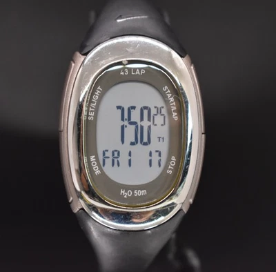 Reloj De Colección NIKE IMARA Mujer 28mm Tono Plateado Negro 43 Vueltas WR0075 BATERÍA NUEVA Foto 1 de 4