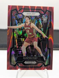 Quinten Post RC: 2024 Prizm Draft Picks RED RAYWAVE REFRACTOR, #73, /225 - Picture 1 of 2