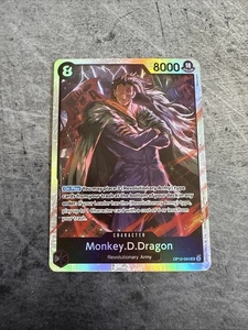 Monkey D Dragon OP12-094 SR Super Rare Legacy of the Master - Picture 1 of 2