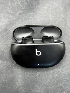 Beats Studio Buds True Wireless Noise Cancelling Earbuds Black w/ Case - Picture 1 of 4