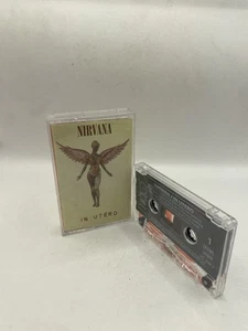 Nirvana IN UTERO Cassette Tape - Picture 1 of 10