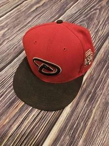 Arizona Diamondbacks Two Tone Red And Black OG ASG 2015 Size 7 3/8 - Picture 1 of 3