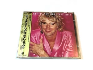 Rod Stewart Greatest Hits With Gold Seal Belt Early Edition West Germany Japan - Foto 1 di 3