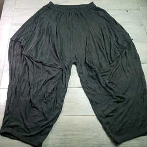 Pantalone a palloncino Kedem Sasson grigio gamba larga KS-10253 taglia unica - Foto 1 di 8