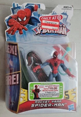 ¡NUEVO MARVEL ULTIMATE SPIDER-MAN POWER WEBS RAMPA DE COHETES SPIDER-MAN 2012! A188 Foto 1 de 2