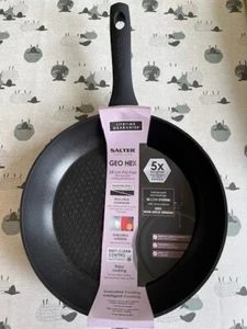 Salter Geo Padella Antiaderente Esagonale 28cm Alluminio Agitare Friggitrice + SPEDIZIONE GRATUITA - Foto 1 di 2