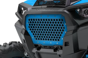 Steel Aftermarket Grille fits 17-18 Polaris RZR Turbo 1000 XP Velocity Blue HEX - Bild 1 von 3