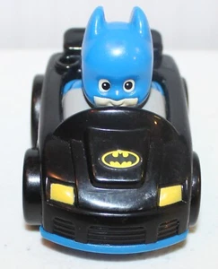 Mattel Little People Batman Car DC Comics 2 3/4”Long 2 1/8” Tall 2009 - Picture 1 of 3