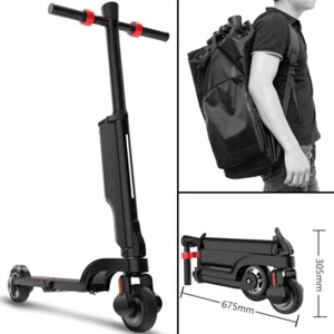 Plegable Y Portátil 24V 250W Dos Ruedas Scooter Dos Ruedas Pie Patada - Imagen 1 de 16