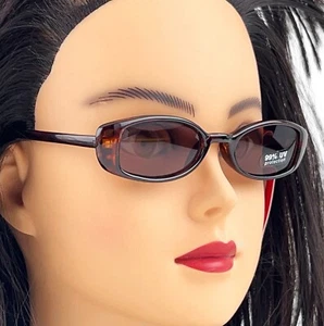 Y2K Damen Faux Schildpatt Sonnenbrille Target Neu mit Etikett - Bild 1 von 10