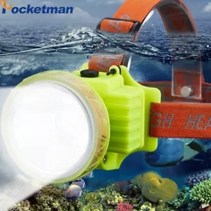 65000LM Faro de Buceo Subacuático Cabezal Antorcha Batería Incorporada - Imagen 1 de 7