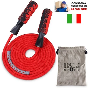 Corda per Saltare Regolabile Fitness Resistente all'Usura Cavo Pesante Jump Cavo - Imagen 1 de 7