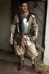 Medieval Armor full set Knight Costume Role Play Cosplay Body Armor LARP gift - Picture 1 of 3