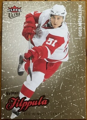 2008-09 Fleer Ultra Gold Medallion Valtteri Filppula #150 Detroit Red Wings - Image 1 of 2